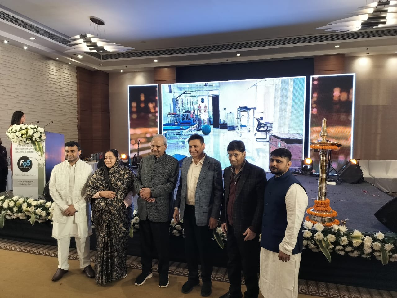 Mass crowd attending F95 annual physiotherapy awareness camp 2024