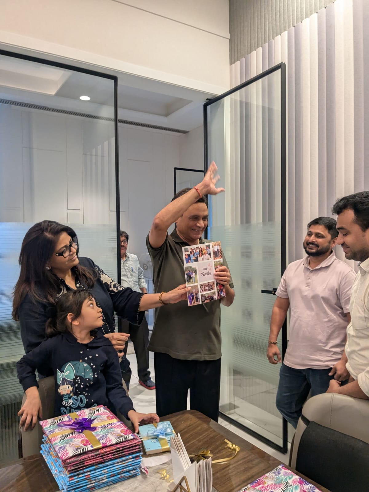 Group musculoskeletal screening session at HIRA industrial health drive