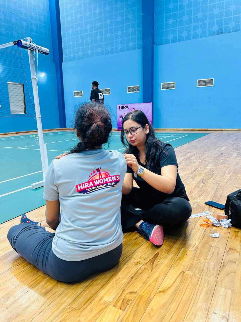 Award ceremony and certificate distribution at sports rehab workshop