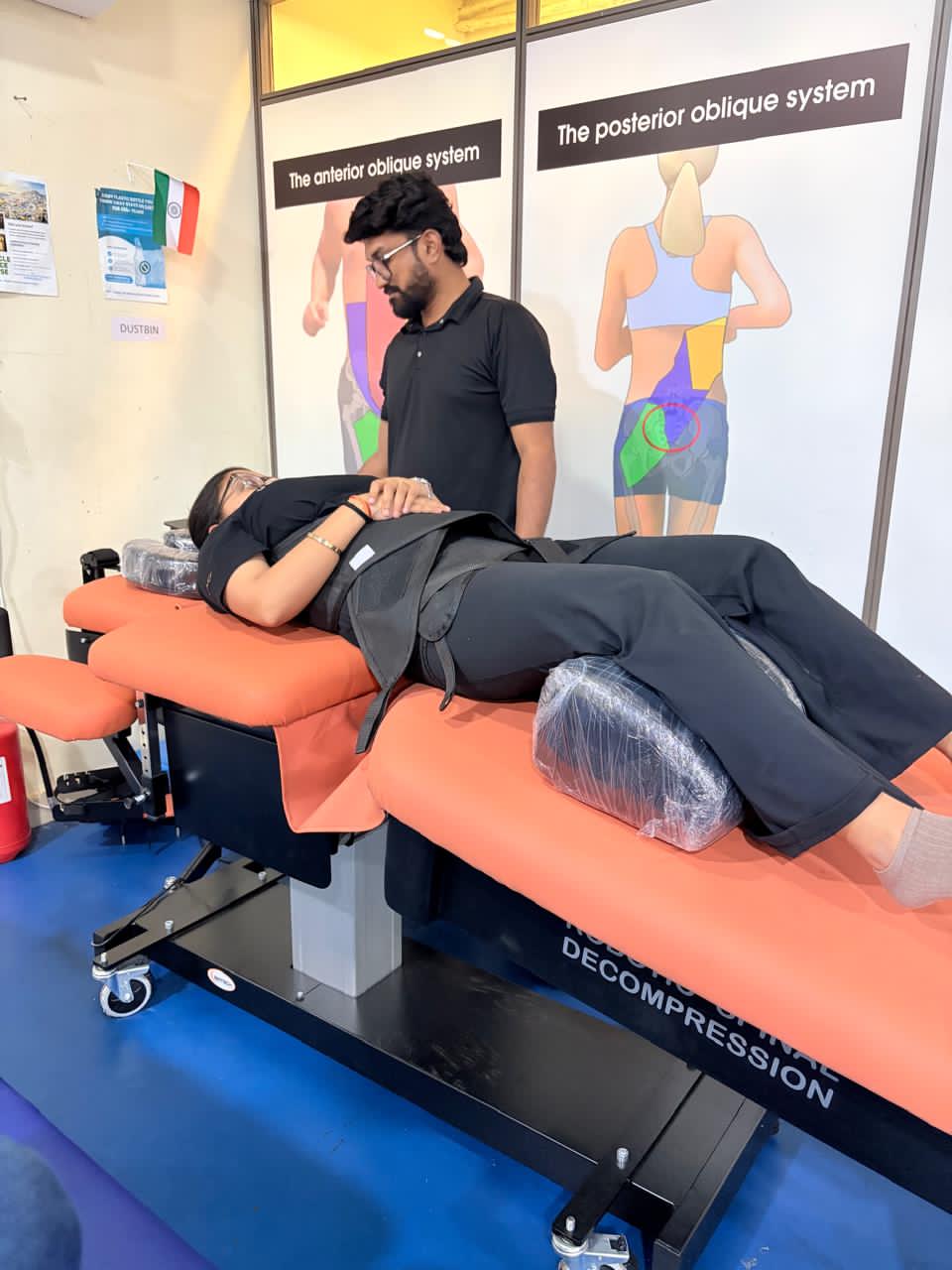 F95 therapist giving health awards and certificates to school students